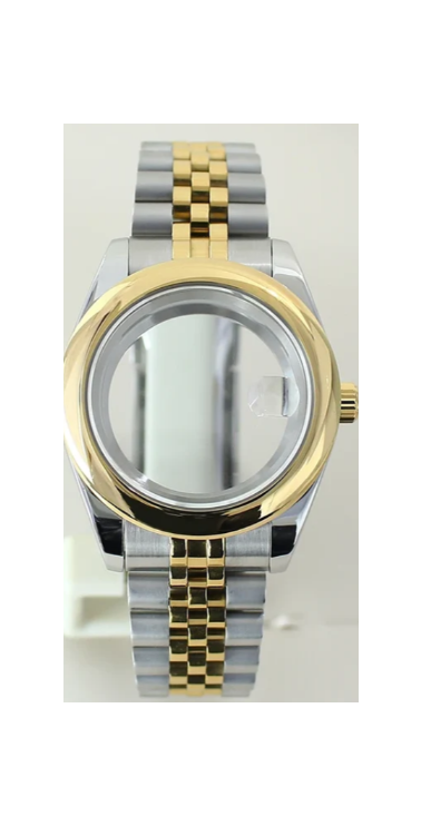 Two tone jube with smooth bezel