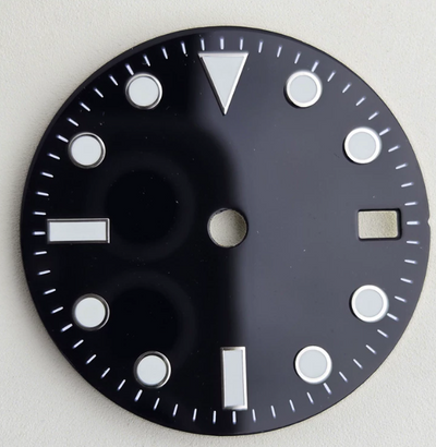 Black and white circle