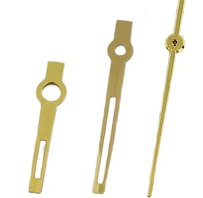 Gold square hands