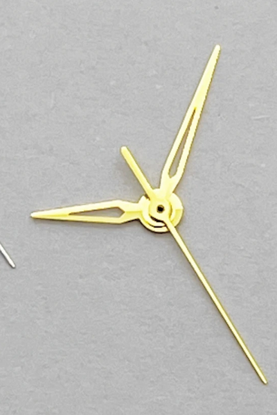 Gold point hands